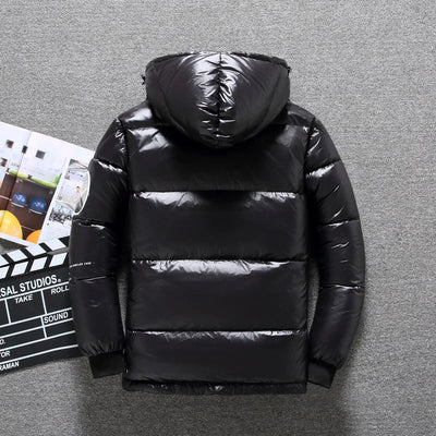 Herren Daunenjacke mit Kapuze | Winter