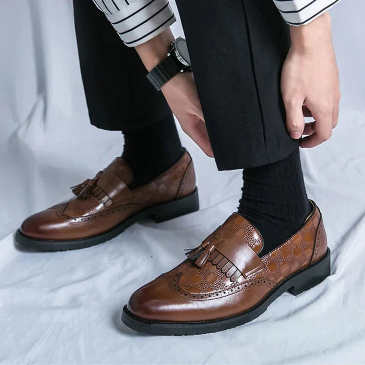 Elixor Loafer aus echtem Leder 