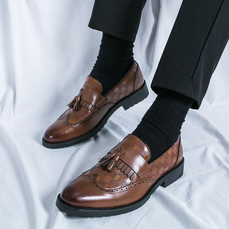 Elixor Loafer aus echtem Leder 