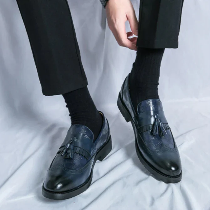 Elixor Loafer aus echtem Leder 