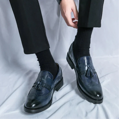 Elixor Loafer aus echtem Leder 