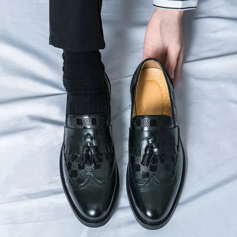 Elixor Loafer aus echtem Leder 