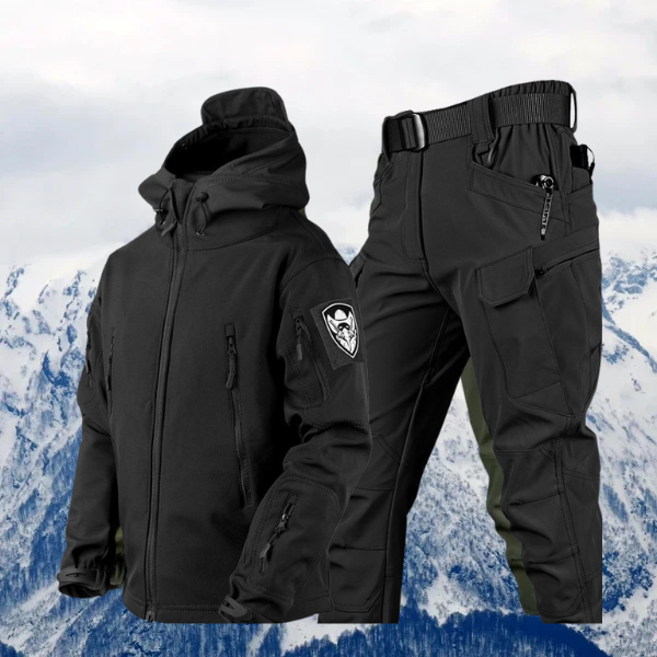 Antarktis - Camo Winterjacken-Set