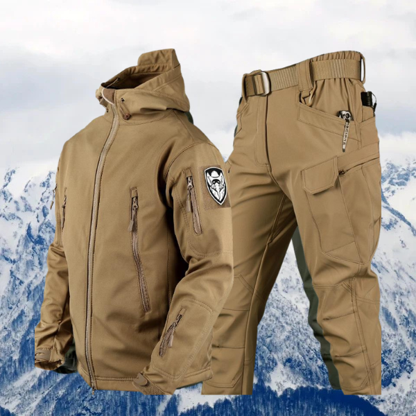 Antarktis - Camo Winterjacken-Set