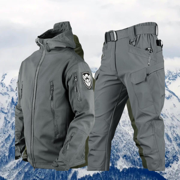 Antarktis - Camo Winterjacken-Set