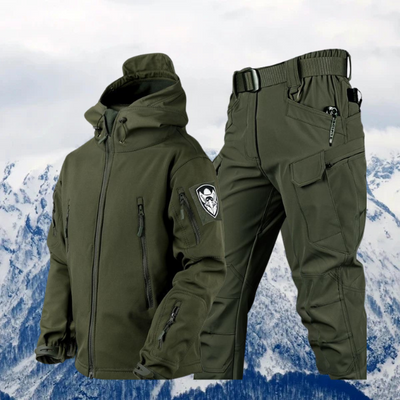 Antarktis - Camo Winterjacken-Set