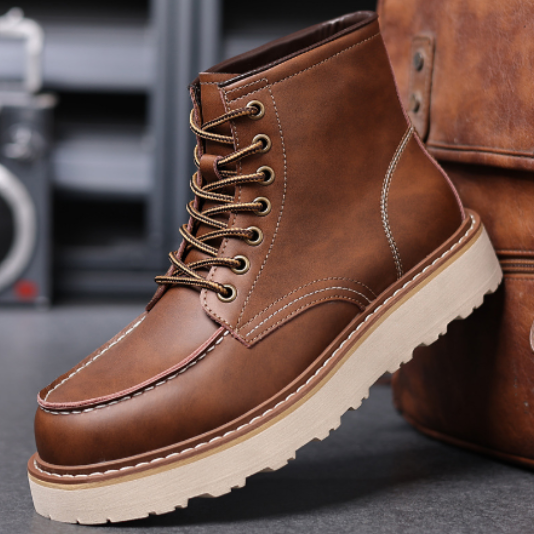 Herrenstiefel mit gepolstertem Schaft | Winter