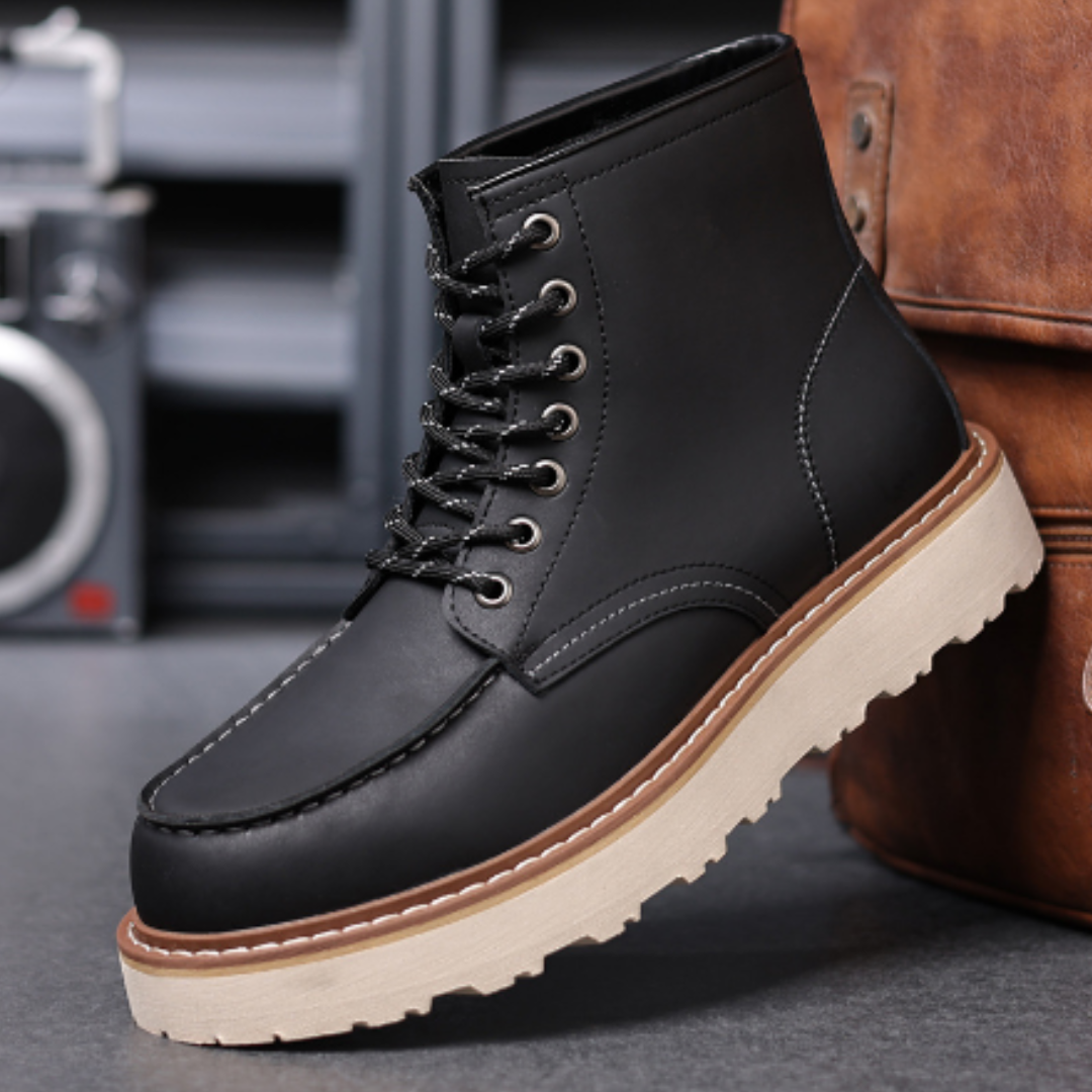 Herrenstiefel mit gepolstertem Schaft | Winter