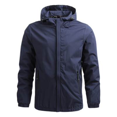 Herren Leichte Kapuzen Outdoor Jacke | Windbreaker