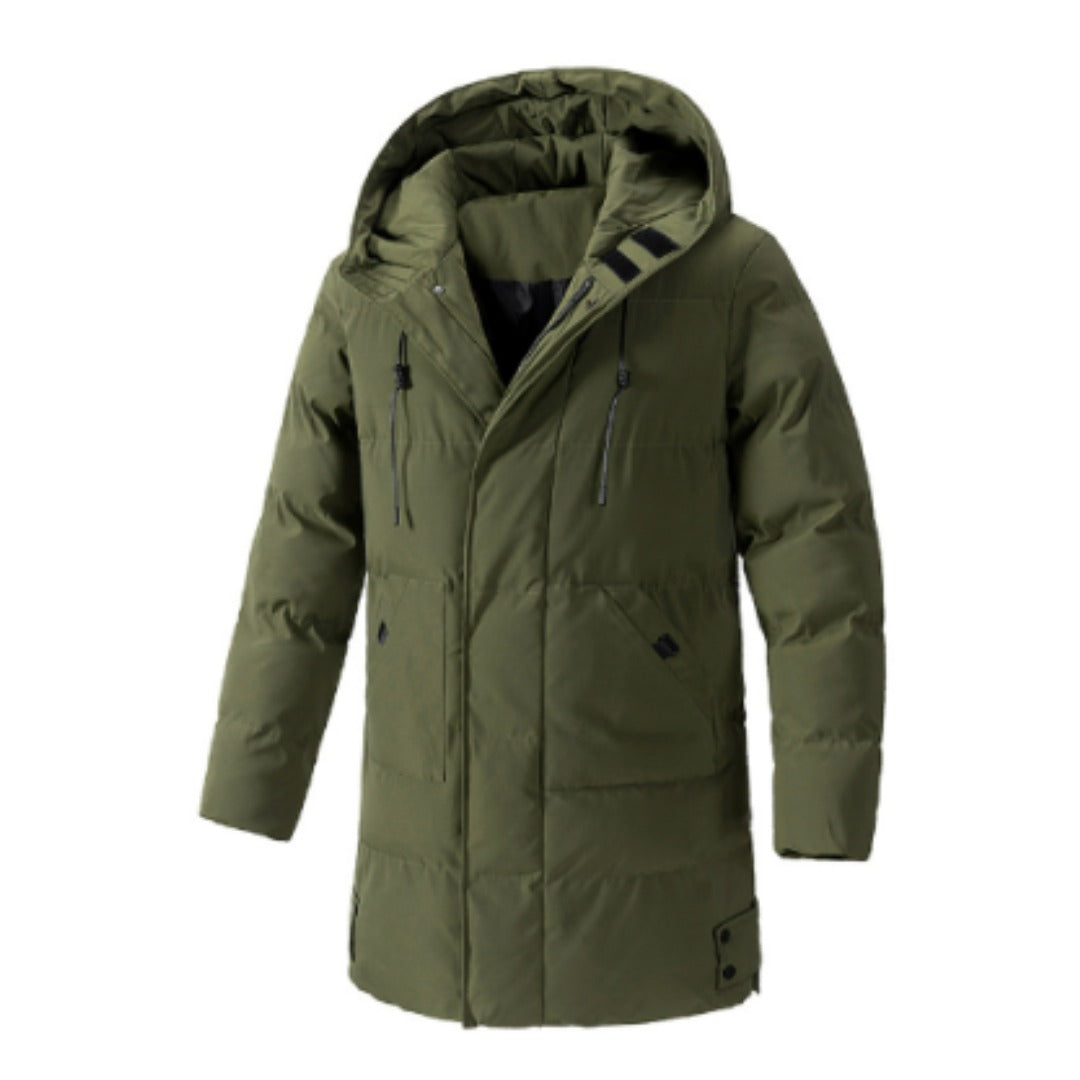 Herren Multi-Taschen Isolierte Kapuzenjacke | Winter