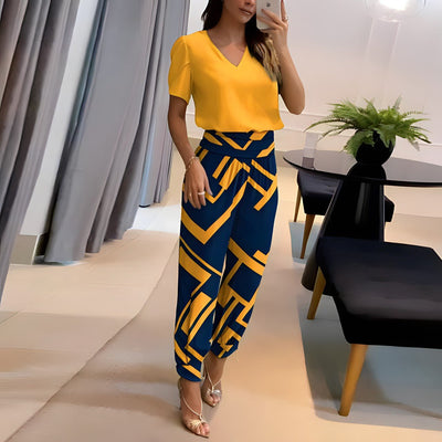 Damen Bluse &amp; Hose Set