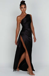 Hilarie – One-Shoulder-Abendkleid