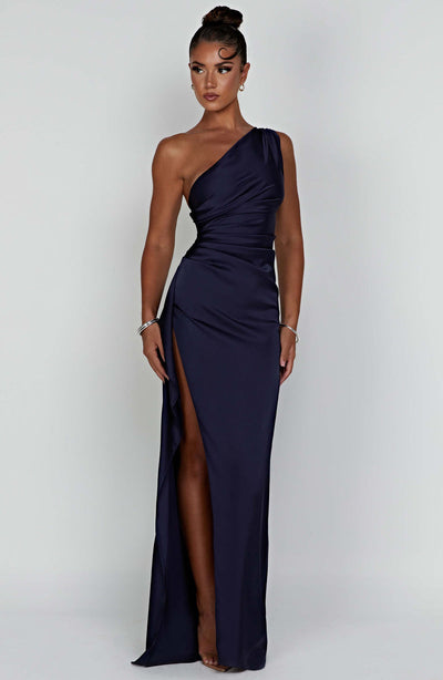 Hilarie – One-Shoulder-Abendkleid