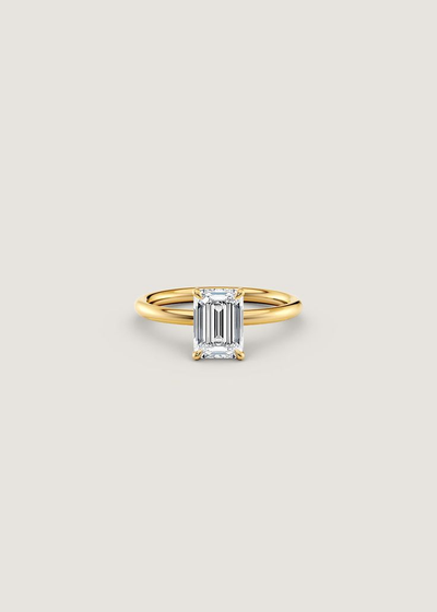 Elegantes Einfaches Zirkonia-Ringset