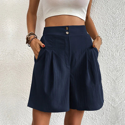 Norina – Weit geschnittene High-Waist-Shorts