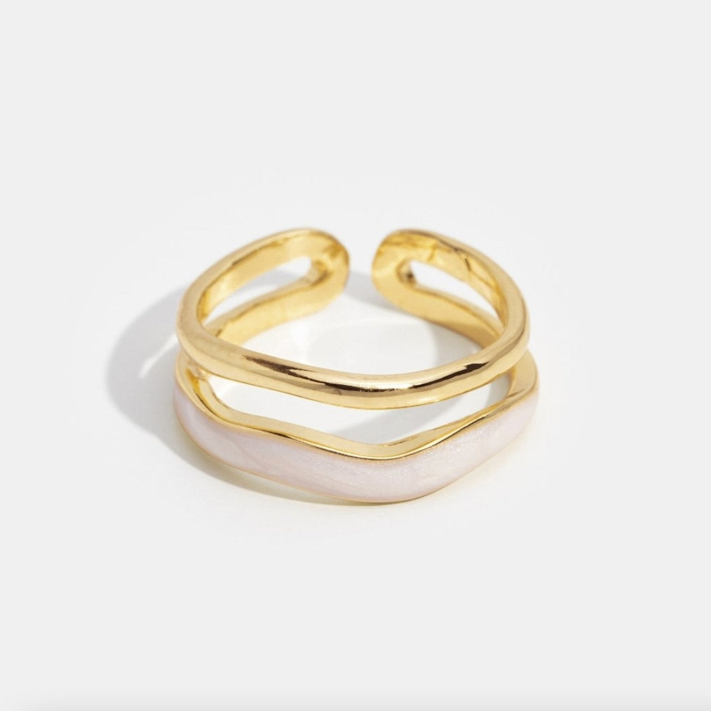 Einzigartiger Schicht-Ring