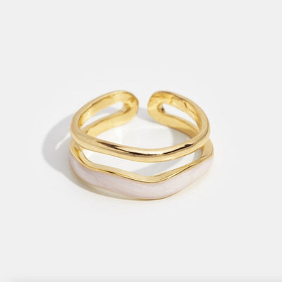 Einzigartiger Schicht-Ring