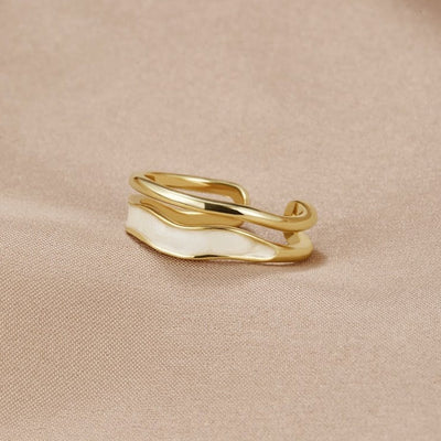 Einzigartiger Schicht-Ring