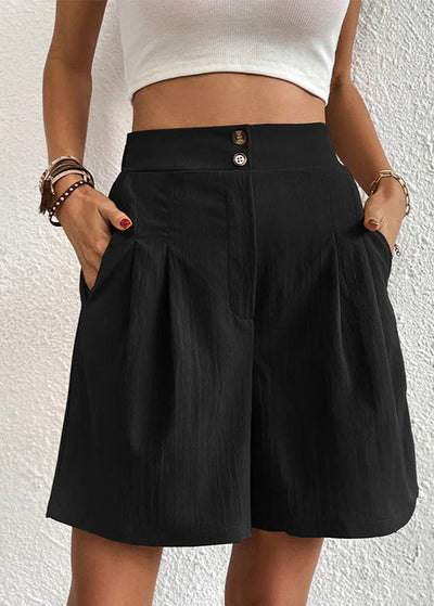 Norina – Weit geschnittene High-Waist-Shorts